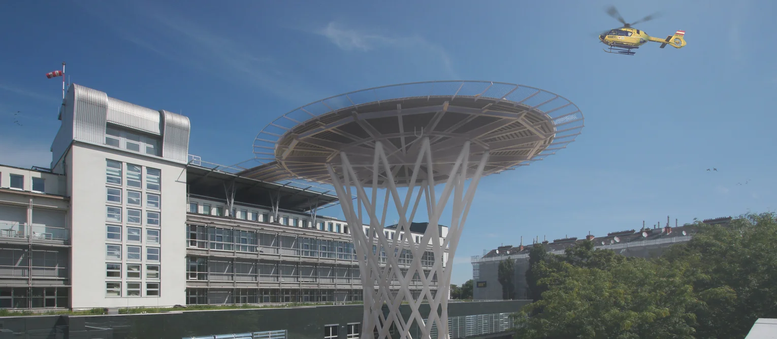 PORR AT Hubschrauberlandeplatz UKH Meidling 01